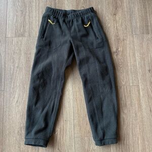 EUC REI Black Fleece Kids Pants (Sz M)